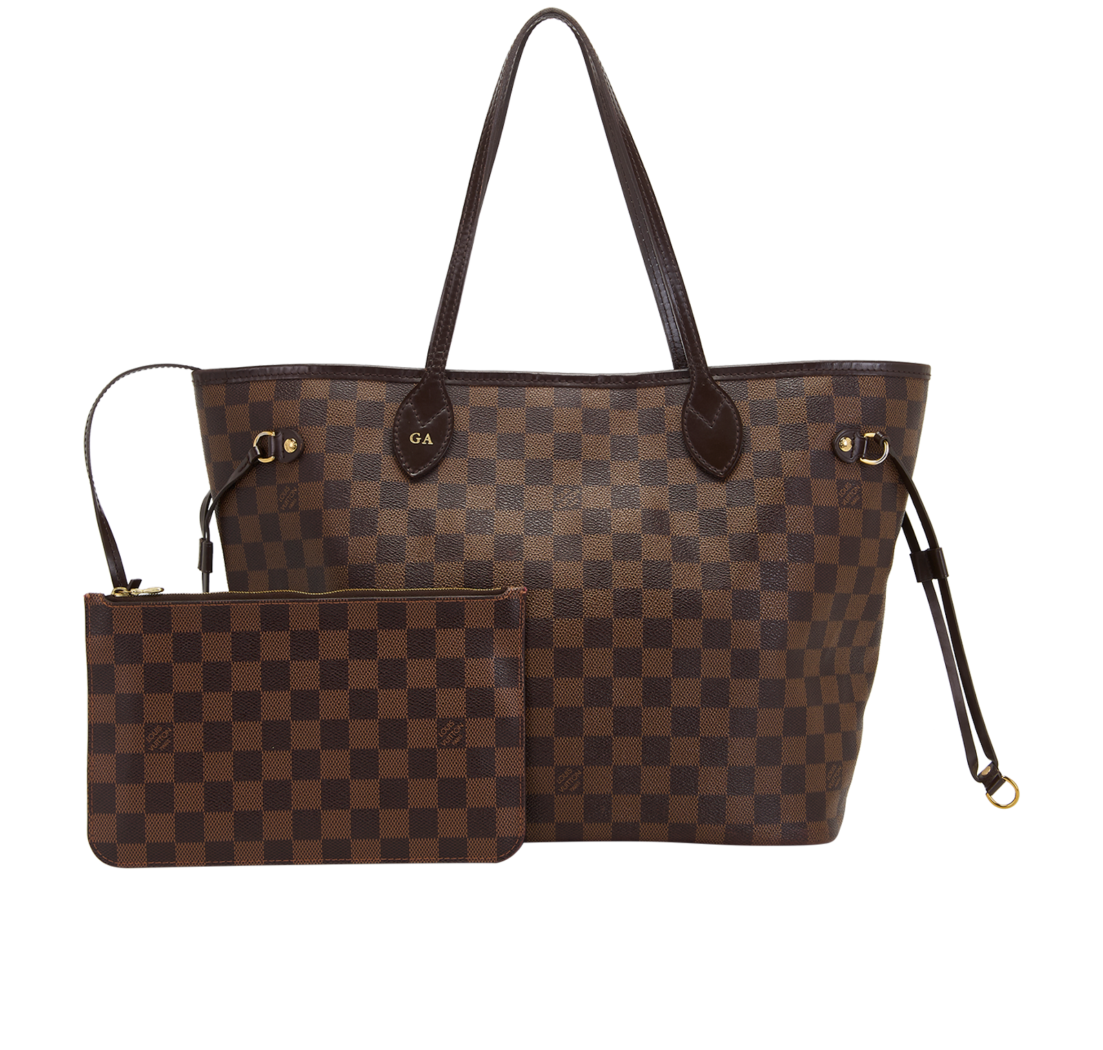 Neverfull MM, &pound;850, Handbags, Brown, Canvas, Other view
